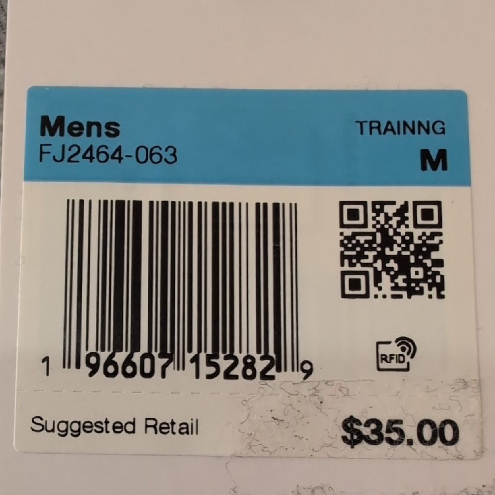 The Nike Tee Men’s Gray Short-Sleeve Blue Swoosh Front Graphic Medium Dri-Fit - Picture 9 of 9